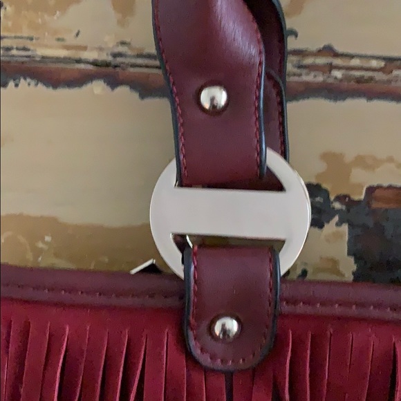 💥HOBO BAG💥 burgundy boho bag - Picture 4 of 8